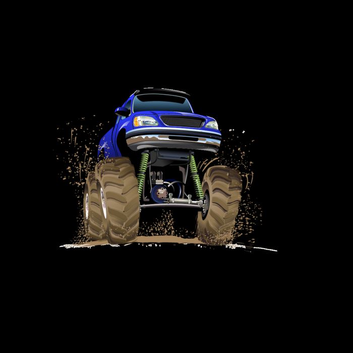I'm 8 This Is How I Roll Monster Truck Mug