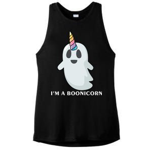 I'm A Boonicorn Funny Ghost Ladies PosiCharge Tri-Blend Wicking Tank