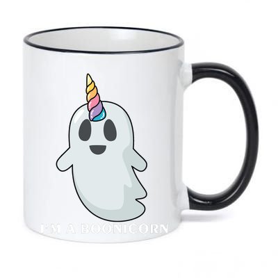 I'm A Boonicorn Funny Ghost 11oz Black Color Changing Mug