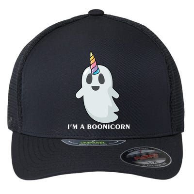 I'm A Boonicorn Funny Ghost Flexfit Unipanel Trucker Cap