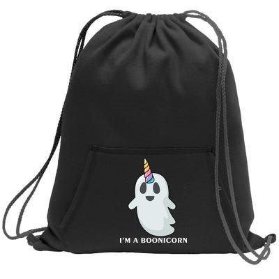 I'm A Boonicorn Funny Ghost Sweatshirt Cinch Pack Bag