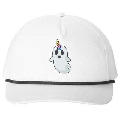 I'm A Boonicorn Funny Ghost Snapback Five-Panel Rope Hat