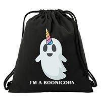 I'm A Boonicorn Funny Ghost Drawstring Bag