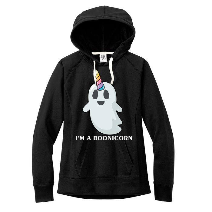 I'm A Boonicorn Funny Ghost Women's Fleece Hoodie