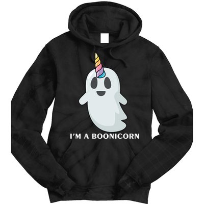 I'm A Boonicorn Funny Ghost Tie Dye Hoodie