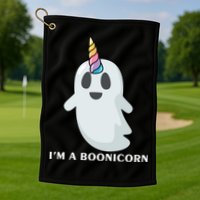 I'm A Boonicorn Funny Ghost Golf Towel