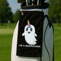I'm A Boonicorn Funny Ghost Golf Towel