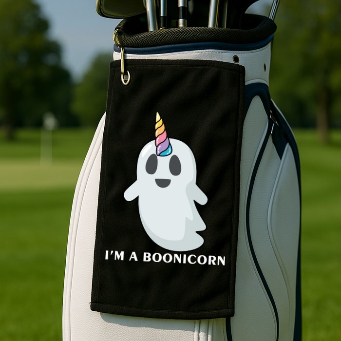 I'm A Boonicorn Funny Ghost Golf Towel