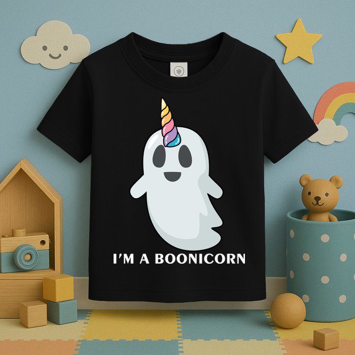 I'm A Boonicorn Funny Ghost Toddler T-Shirt