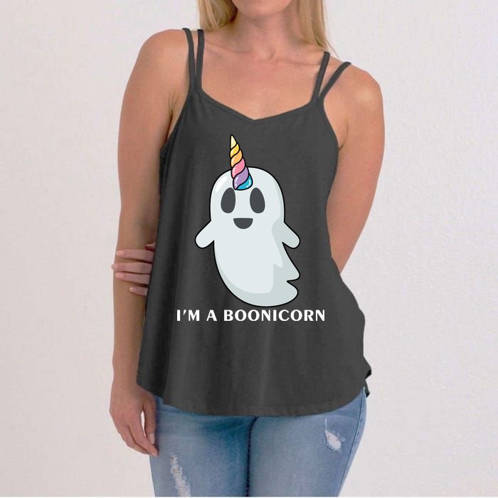 I'm A Boonicorn Funny Ghost Women's Strappy Tank