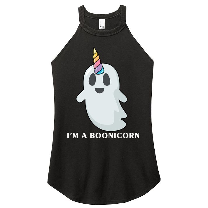 I'm A Boonicorn Funny Ghost Women's Perfect Tri Rocker Tank