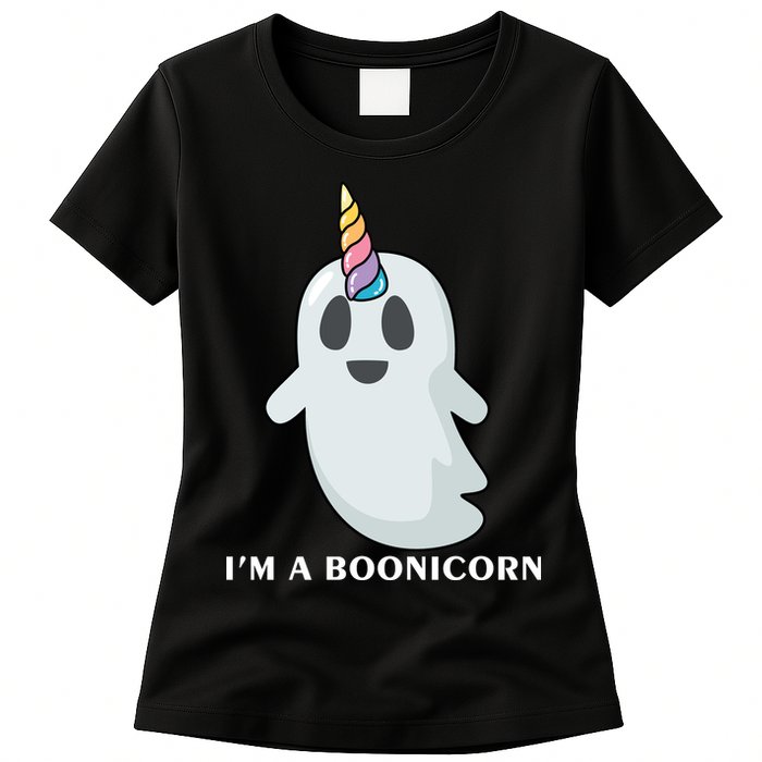 I'm A Boonicorn Funny Ghost Womens T-Shirt