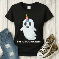 I'm A Boonicorn Funny Ghost Womens T-Shirt