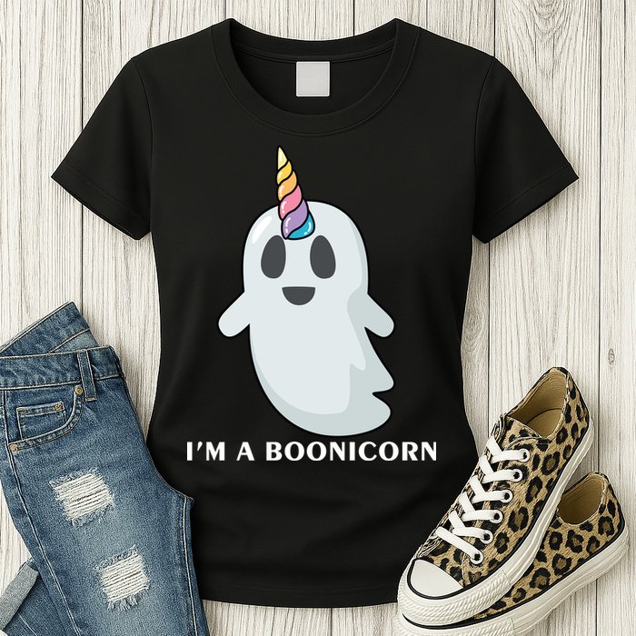 I'm A Boonicorn Funny Ghost Womens T-Shirt