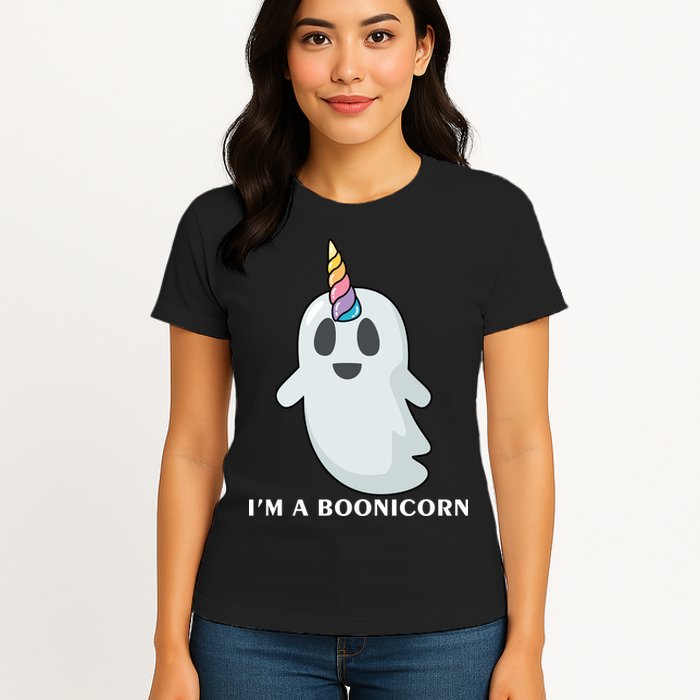 I'm A Boonicorn Funny Ghost Womens T-Shirt
