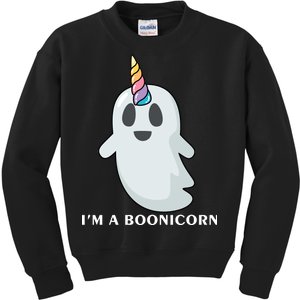 I'm A Boonicorn Funny Ghost Kids Sweatshirt