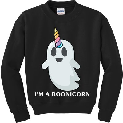 I'm A Boonicorn Funny Ghost Kids Sweatshirt