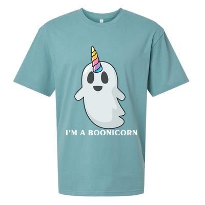 I'm A Boonicorn Funny Ghost Sueded Cloud Jersey T-Shirt