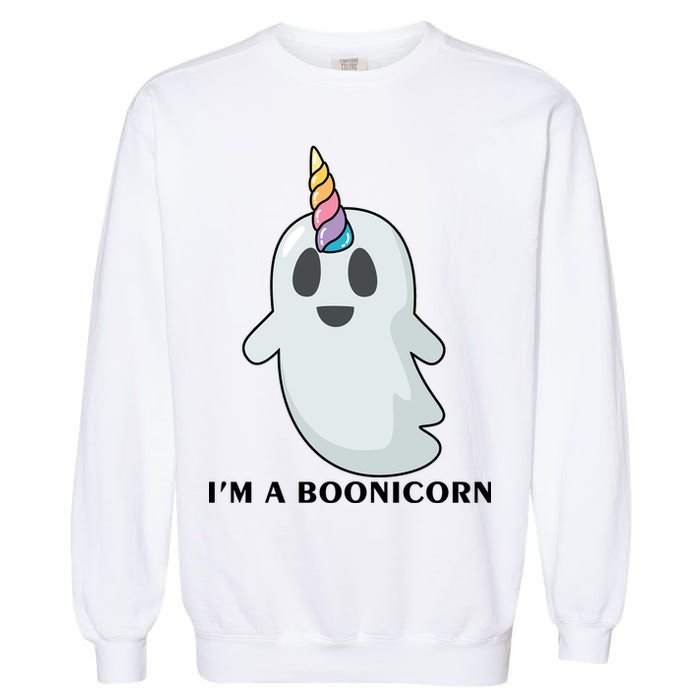 I'm A Boonicorn Funny Ghost Garment-Dyed Sweatshirt