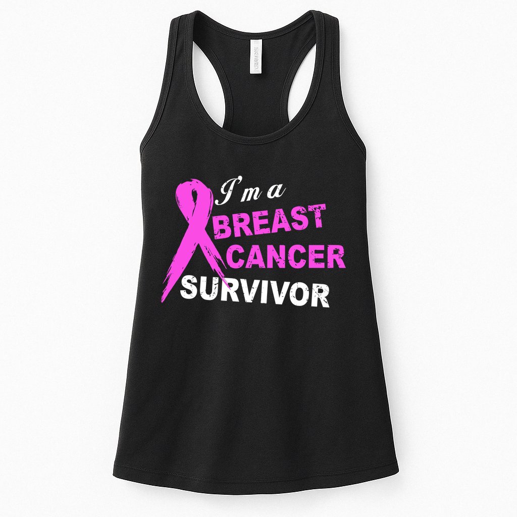 I'm A Breast Cancer Survivor Womens Tank Top