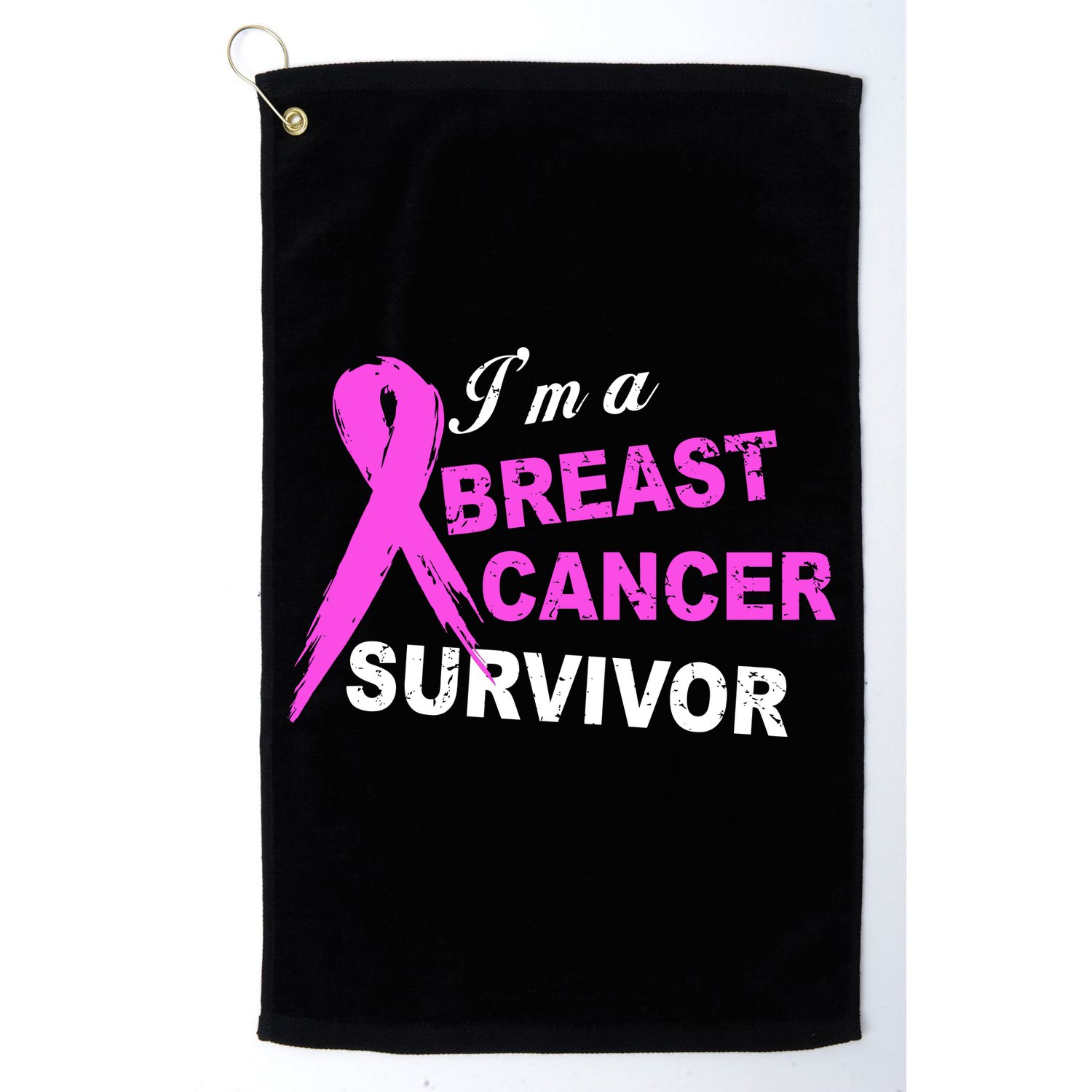 I'm A Breast Cancer Survivor Golf Towel