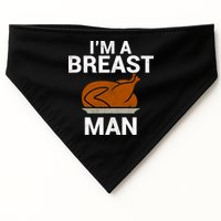 I'm A Breast Man Turkey USA-Made Doggie Bandana