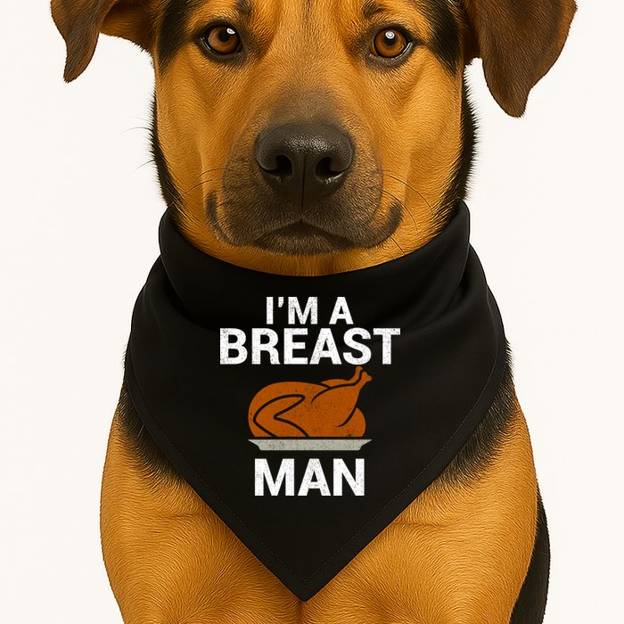 I'm A Breast Man Turkey USA-Made Doggie Bandana