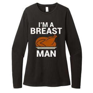 I'm A Breast Man Turkey Womens CVC Long Sleeve Shirt