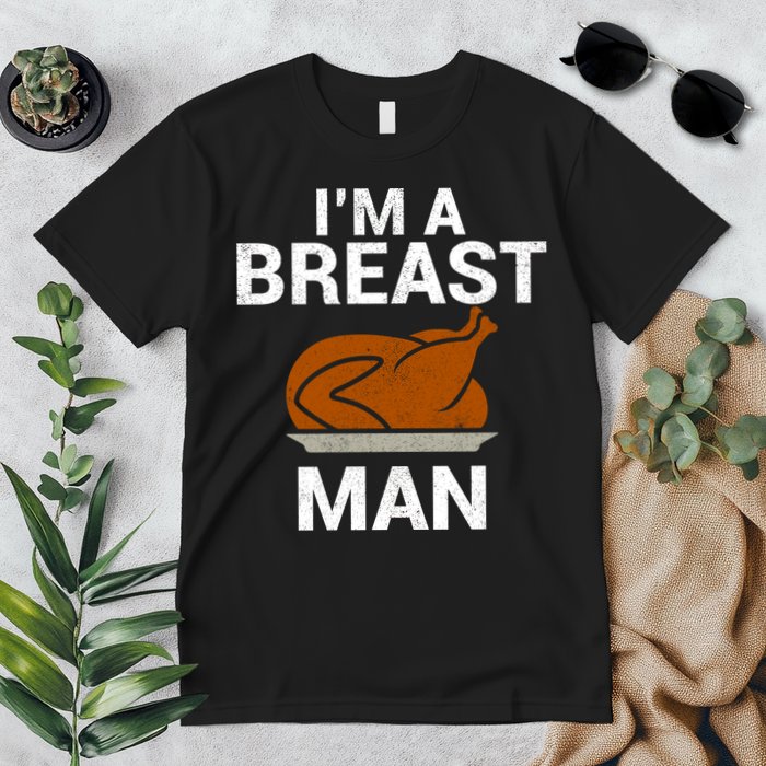 I'm A Breast Man Turkey Premium T-Shirt