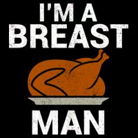 I'm A Breast Man Turkey Premium T-Shirt