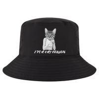 I'm A Cat Person Cool Comfort Performance Bucket Hat