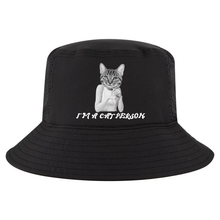 I'm A Cat Person Cool Comfort Performance Bucket Hat