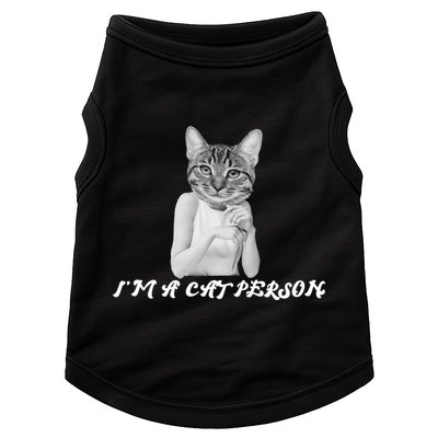 I'm A Cat Person Doggie Tank