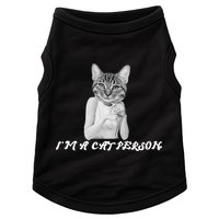 I'm A Cat Person Doggie Tank
