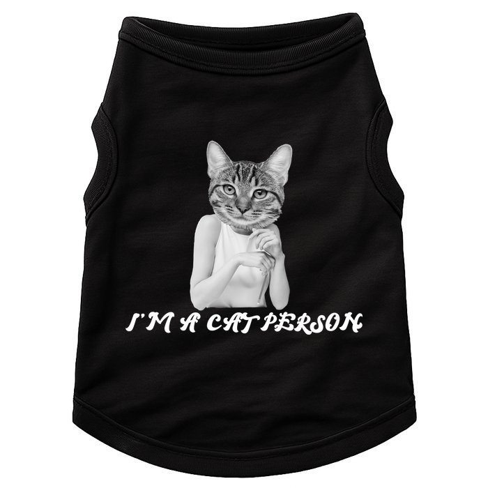 I'm A Cat Person Doggie Tank