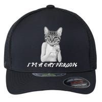 I'm A Cat Person Flexfit Unipanel Trucker Cap