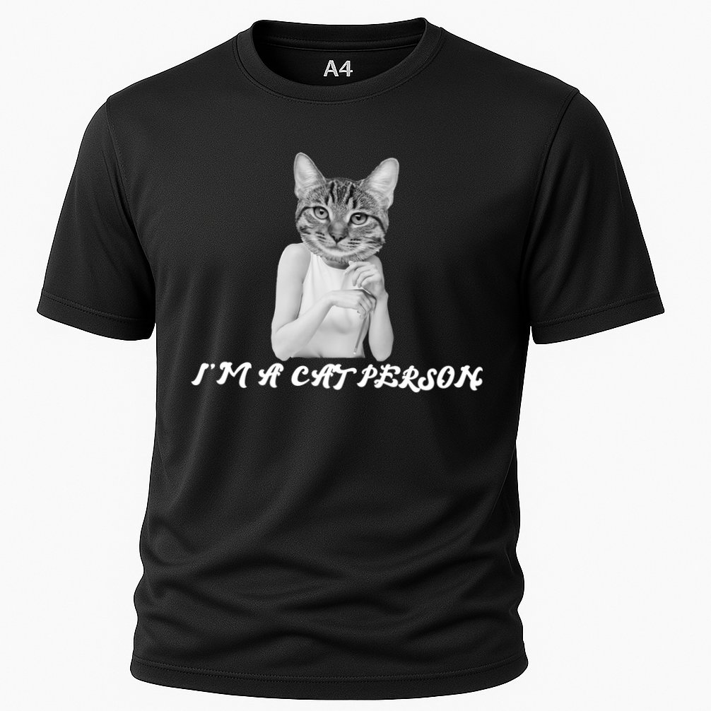 I'm A Cat Person Cooling Performance Crew T-Shirt