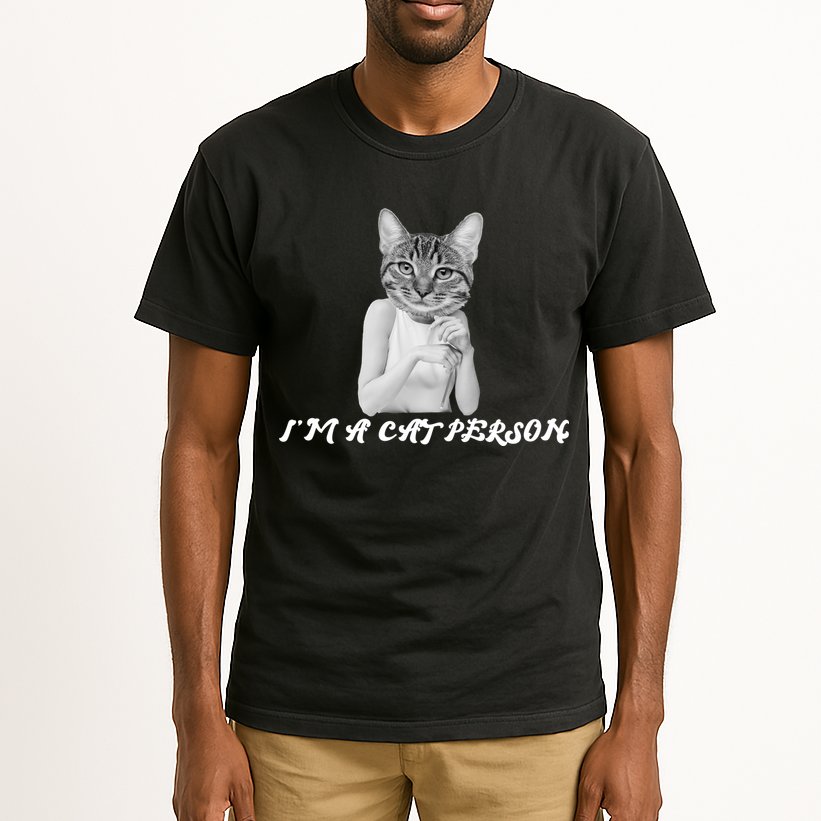 I'm A Cat Person Tall T-Shirt