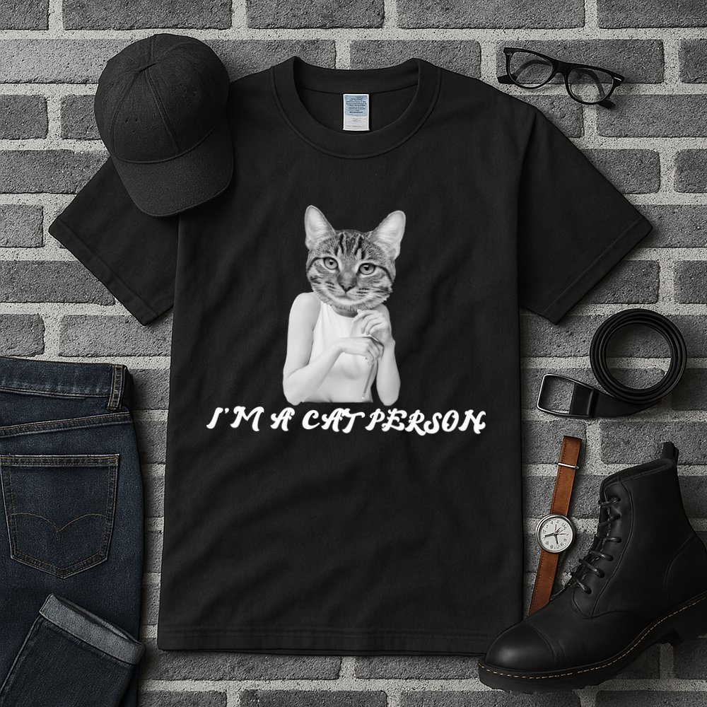 I'm A Cat Person Tall T-Shirt
