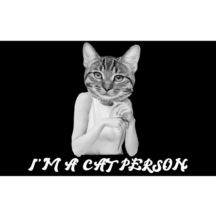 I'm A Cat Person Bumper Sticker