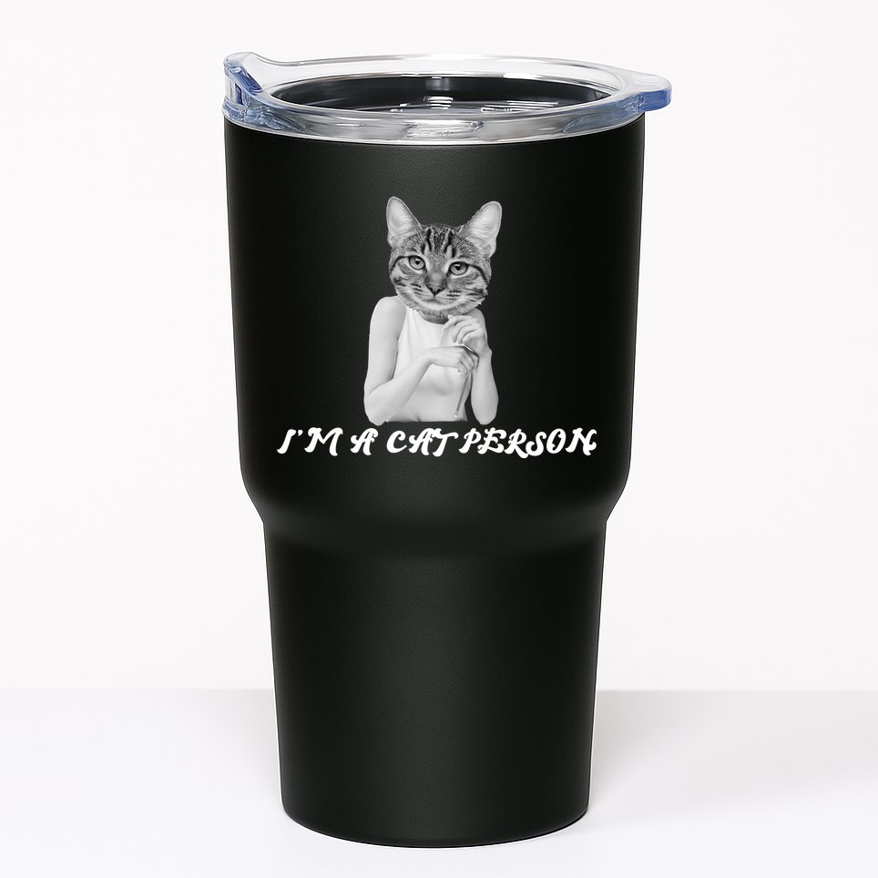 I'm A Cat Person Tumbler