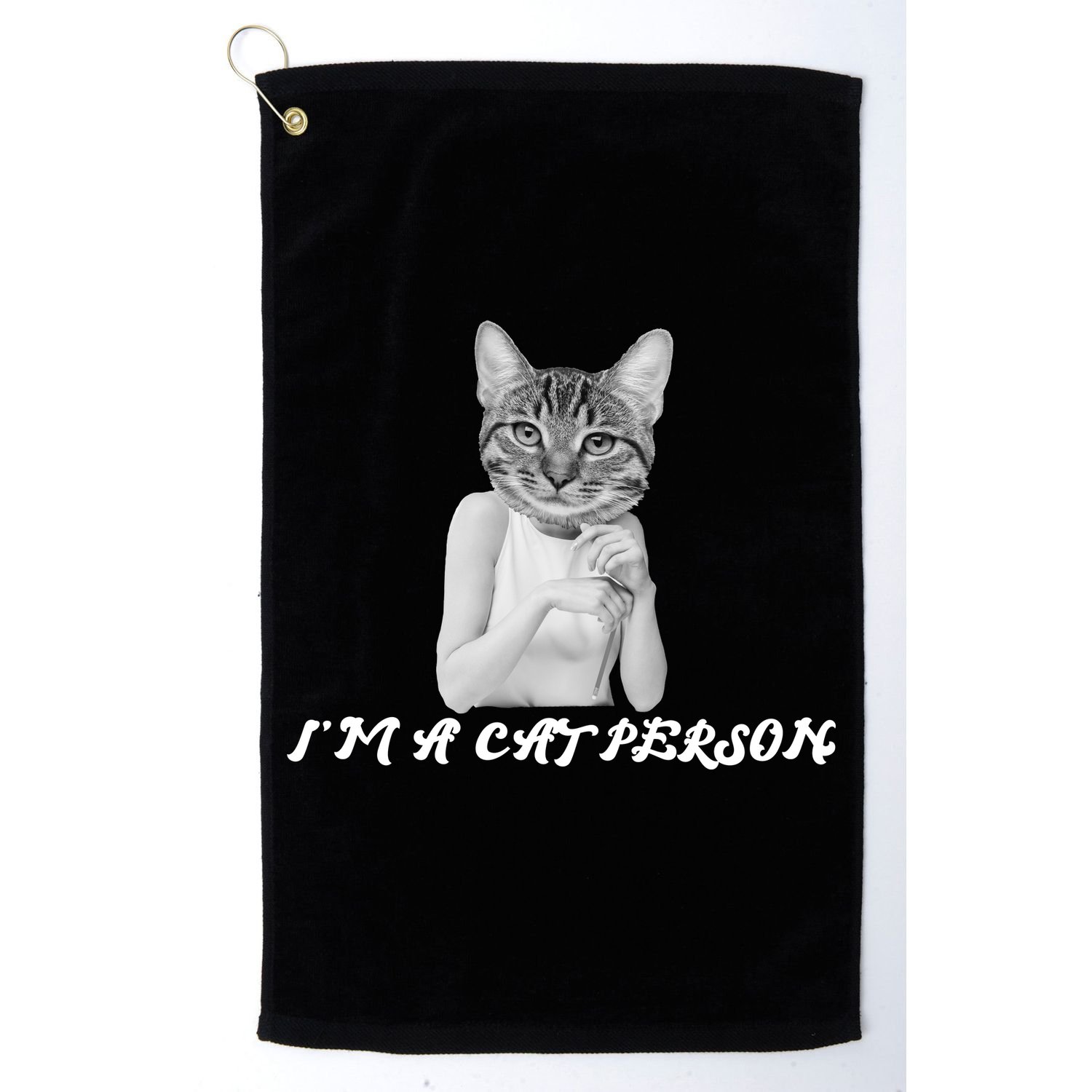 I'm A Cat Person Golf Towel