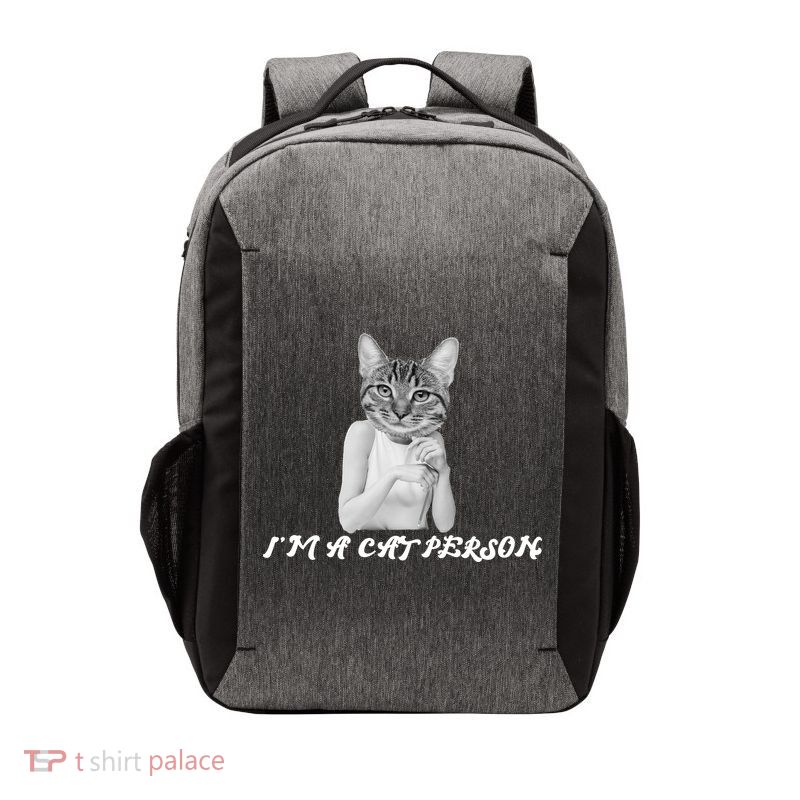 I'm A Cat Person Vector Backpack