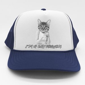 I'm A Cat Person Trucker Hat