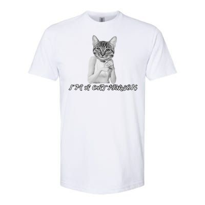 I'm A Cat Person Softstyle® CVC T-Shirt