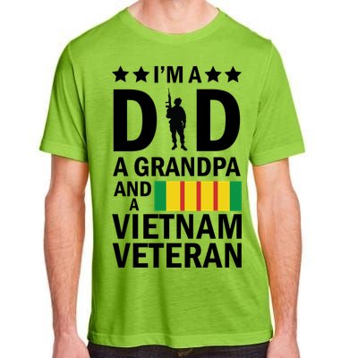 I'm A Dad A Grandpa and A Vietnam Veteran Adult ChromaSoft Performance T-Shirt