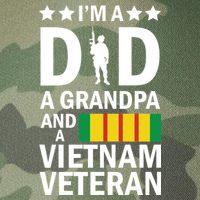 I'm A Dad A Grandpa and A Vietnam Veteran Legacy Tie Dye Trucker Hat