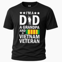 I'm A Dad A Grandpa and A Vietnam Veteran Cooling Performance Crew T-Shirt