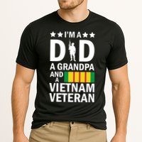 I'm A Dad A Grandpa and A Vietnam Veteran Cooling Performance Crew T-Shirt