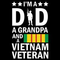 I'm A Dad A Grandpa and A Vietnam Veteran Cooling Performance Crew T-Shirt